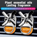 Car Aromatherapy Air Freshener Rotating Propeller Vent Fragrance