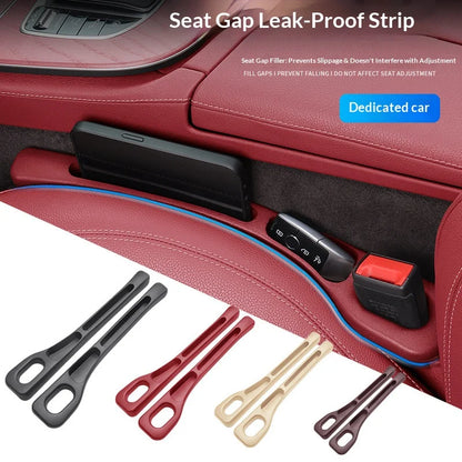 1 Pair of Car Seat Gap Plug Strips Seat Edge Protection Plug Strips and