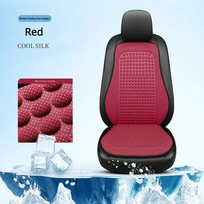 Car Cushion Summer Cool Cushion Ice Silk Seat Cover Cars Cushion Seasonal