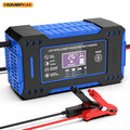 Battery Repair LCD Display 6A 12V Intelligent Car Battery Charger Car and