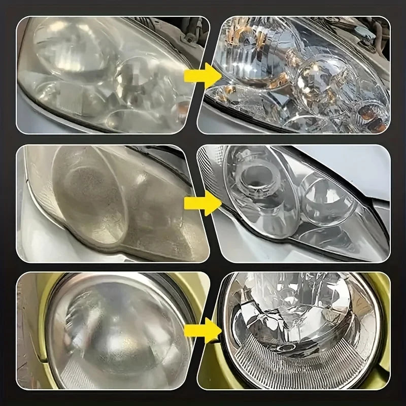 Car Headlight Restoration Paste for Oxidation and Scratches