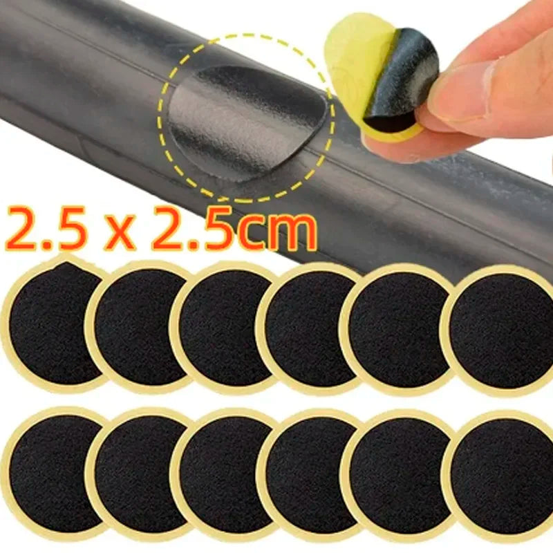 50/30/20/10PCS Bicycle Glue-free Tire Patches Tool Quick Repairing Tyre