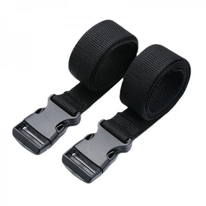 Travel Tied Nylon Cargo Tie Down Luggage Black Durable Lash Belt Strap With