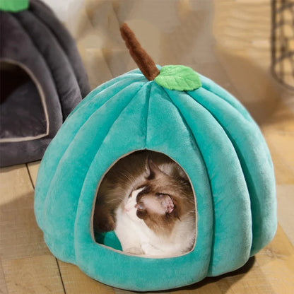 Bed Cats Plush Beds Banana Puppy Warm Accessory Winter House Accessories