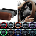 Car Silicone Steering Wheel Cover Elastic Non-Slip Cover For 36-40cm