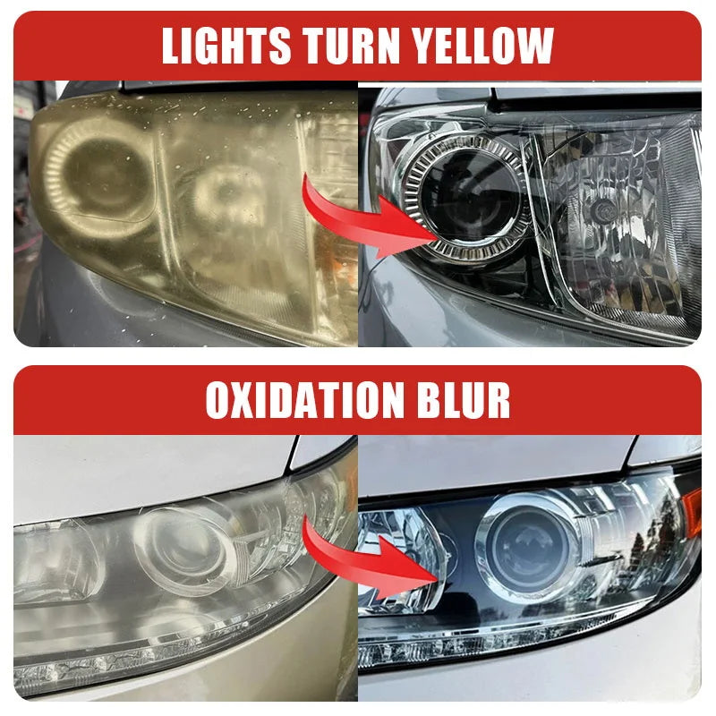 Car Headlight Restoration Polishing Kits Headlamp Scratch Remover Repair