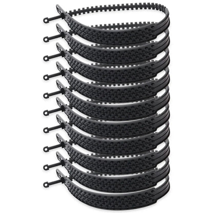 20/10pcs Plastic Snow Chain for Car Tire Widen Thick Crawler Anti Slip