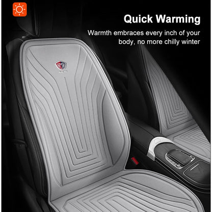 EAFC 1PCS Car Heating Pad Heated Seat 12V DC Soft Winter Warmer Seat Winter