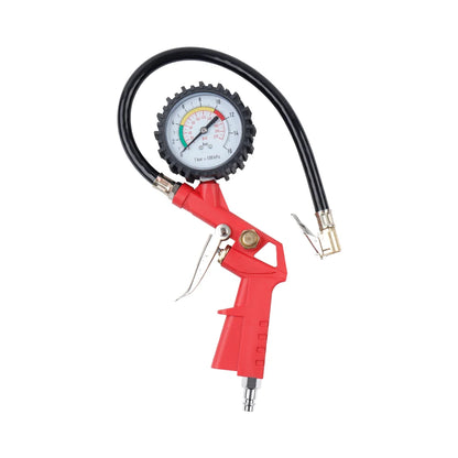 EU Interface Tire Pressure Gauge For Car Motorcycle SUV Inflator Pumps Tire