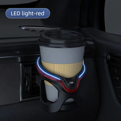 Car Cup Holder Led Multifunctional Adjustable Air Vent Beverage Holder