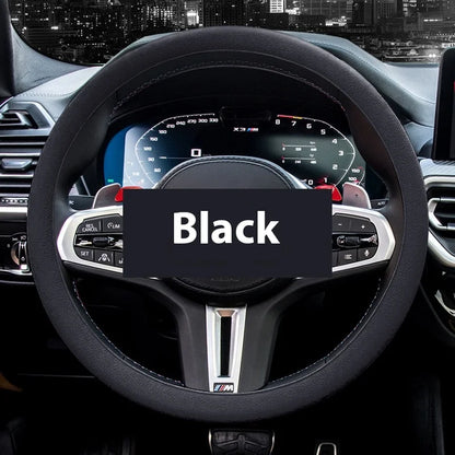 Car Steering Wheel Cover Anti-slip Protective Cover Soft And Odorless