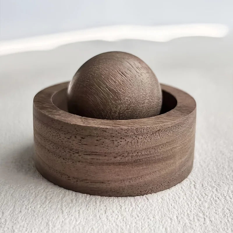 Car & Home Essential Oil Diffuser - Made of Wood Mini Cute Natural