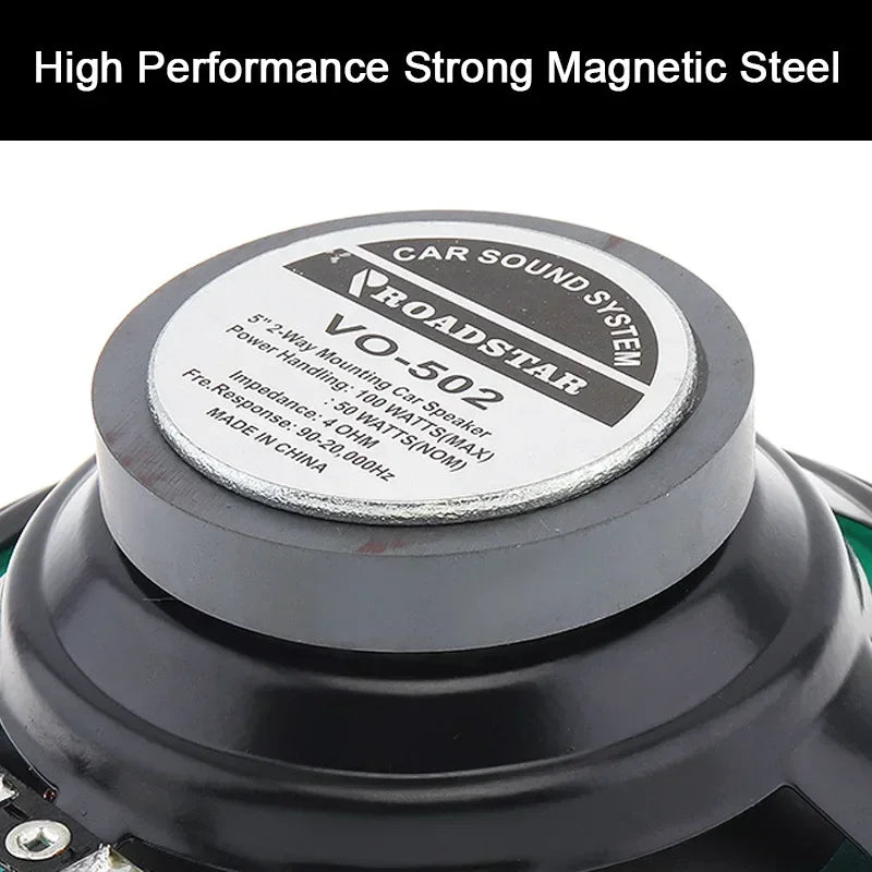 4/5/6.5 Inch Car Coaxial Speakers HiFi Automotive Audio Full Range