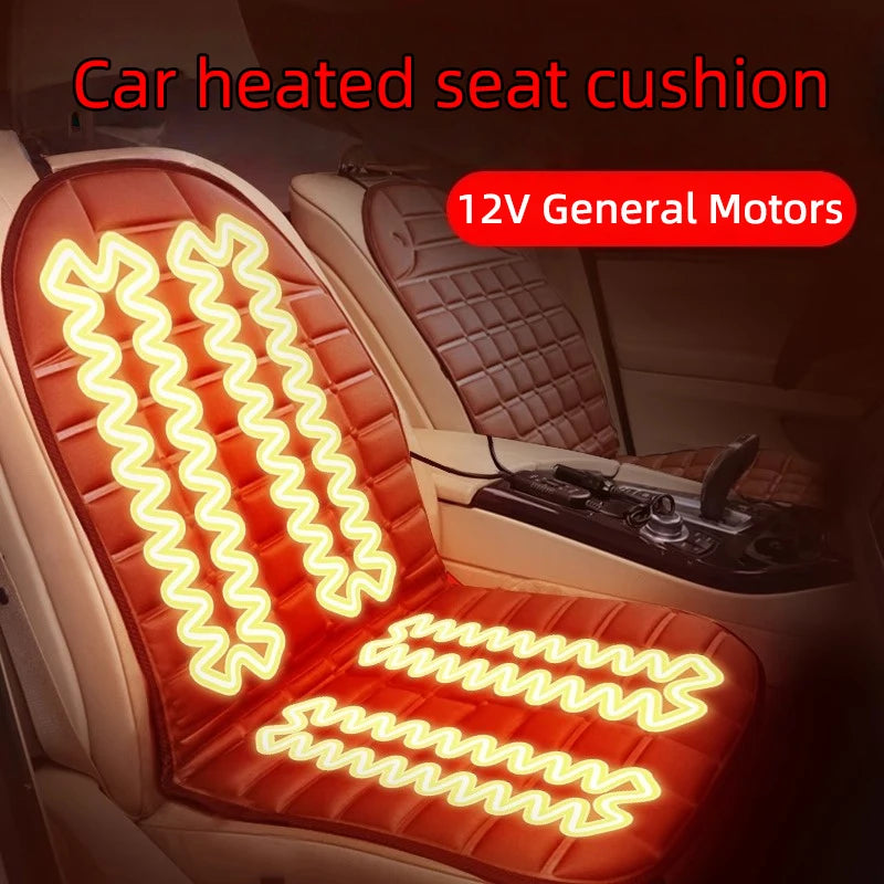 Car heating seat cushion, car winter seat, electric heating seat cushion