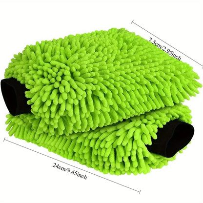 Car cleaning gloves, scratch-free car wash gloves, high-quality car wash