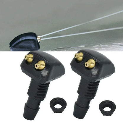 Sale 2Pcs Car Windshield Wiper Washer Spray Nozzle Fits Most Car Models Car