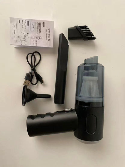 Handheld Car Vacuum Cleaner, Portable Cordless, Dual use of blowing and