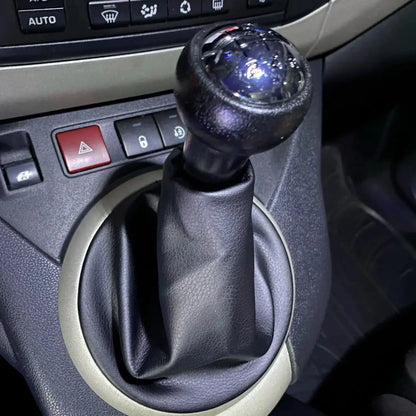 Car Gear Shift Knob With Gaiter Boot Cover For Citroen Berlingo II Peugeot