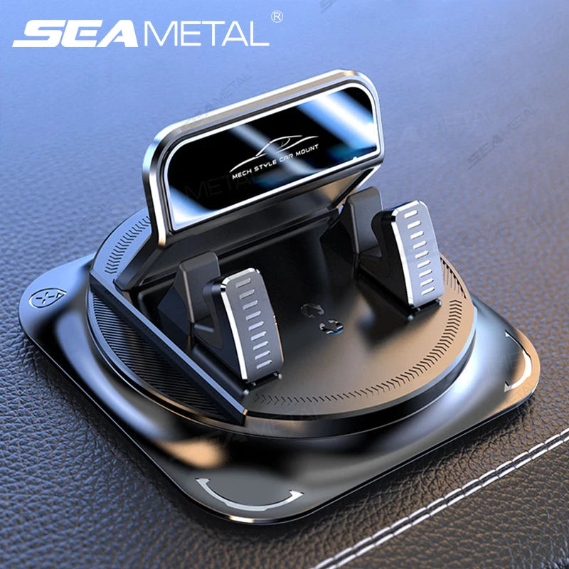 SEAMETAL Car Phone Mount Anti Slip Silicone Dashboard Phone Holder