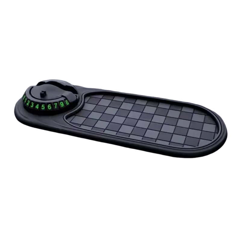 2 in 1 Dashboard Anti Slip Mat with Phone Mount 360-Degree Rotation Car