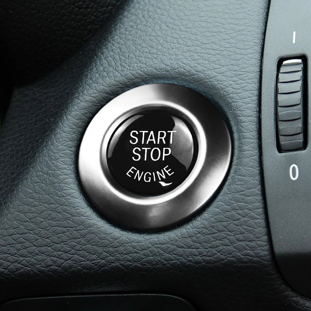 Engine Start Stop Button Cover For BMW 1 3 5 Series X1 X3 X5 M5 E87 E81 E90