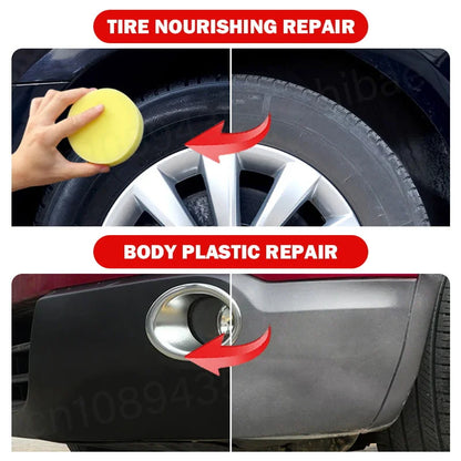 50g Tire Coating Wax Car Tire Retreading and Film Plating Cream Tire Shine