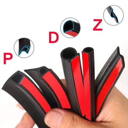Car Door Rubber Seal Strip for Noise and Weather Protection