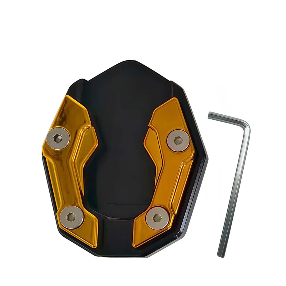 Scooter Motorbike Extension Foot Pad Support Plate Aluminum Alloy