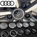 4PCS 60mm 61mm 68mm 69mm 77mm Car Wheel Center Cap Hub Cover Badge For Audi