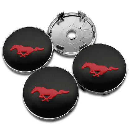 4Pcs 56mm 60mm 54mm Car Wheel Center Hub Cap Rim Cover Stickers For Ford