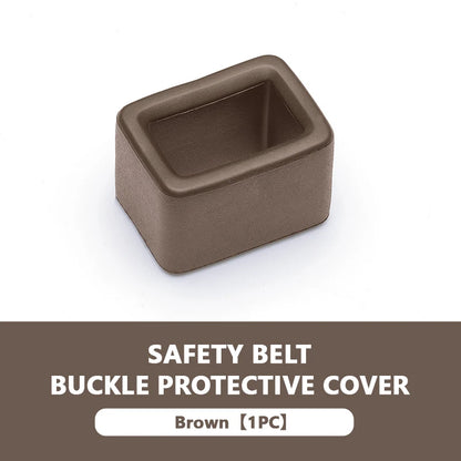 SEAMETAL Car Seat Belt Buckle Cover Anti Scratch Seatbelt Button Protector
