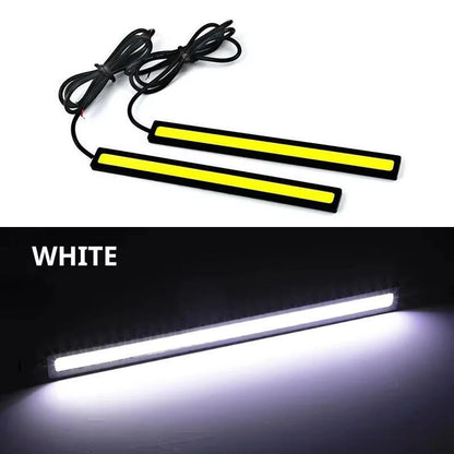 2pcs 17cm Waterproof Daytime Running Lights COB Fog Lamp Car Led Day Light