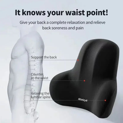 Memory Foam Car Neck Cushion Car Lumbar Support For Car Supplies Neck