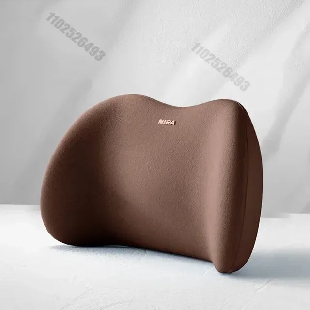Car Headrest/Lumbar Support Car Neck Pillow Waist Cushion Driver Seat