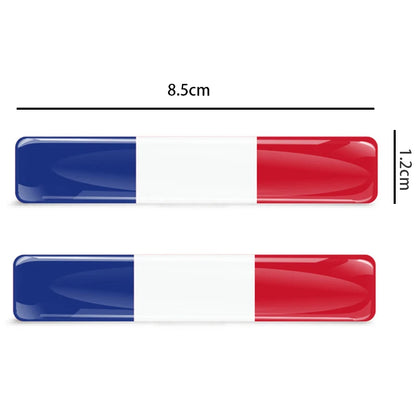 3D Reflective National Flag Sticker Motorcycle Car Decal British Italy USA