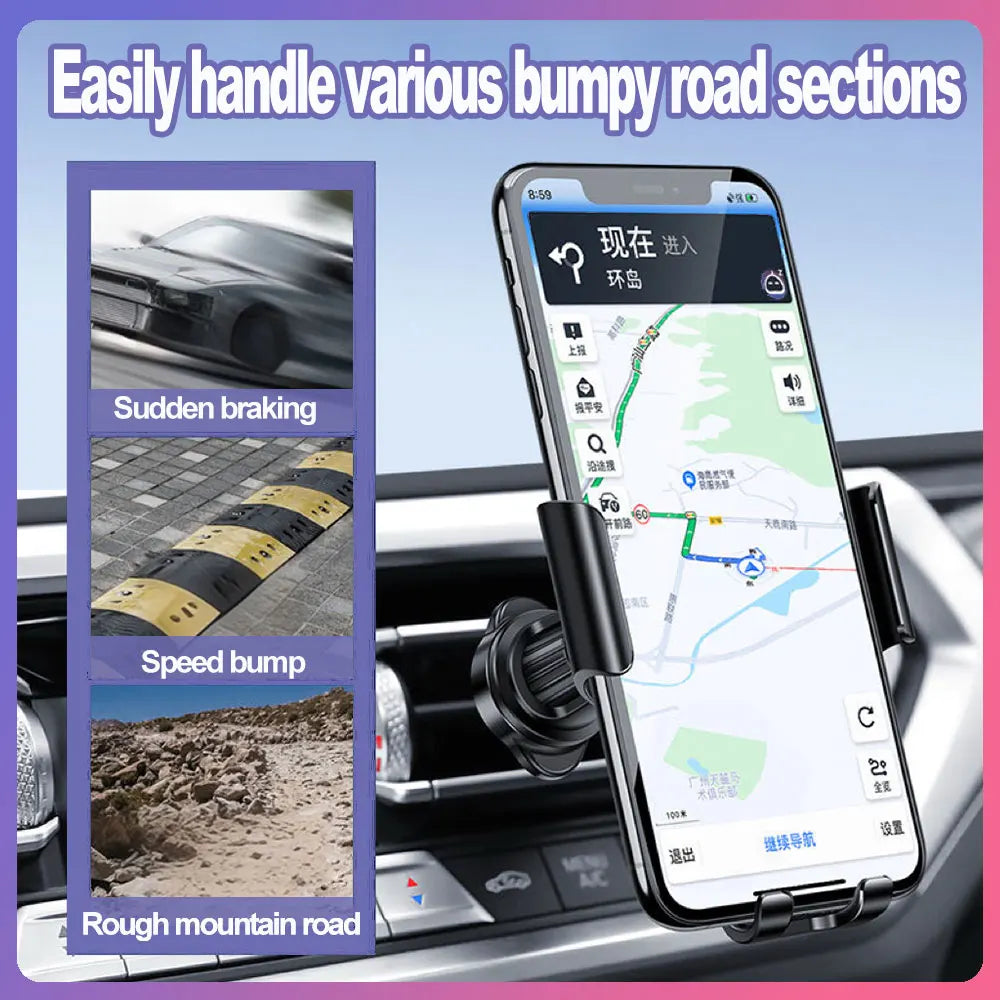 Car Phone Holder Car Air Vent Clip Mount Mobile Cell Stand Phone GPS