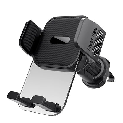 Car Phone Holder Vent - Air Cell Mount Acrylic Hands Free Automobile Cradle