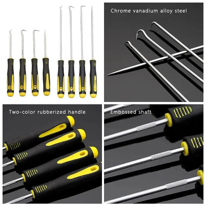 4pcs Pick and Hook Set Car Auto Oil Seal/O-Ring Seal Gasket Pick Hook