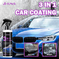 3 in 1 Car Ceramic Coating Nano Hydrophobic Protection Polishing Spraying