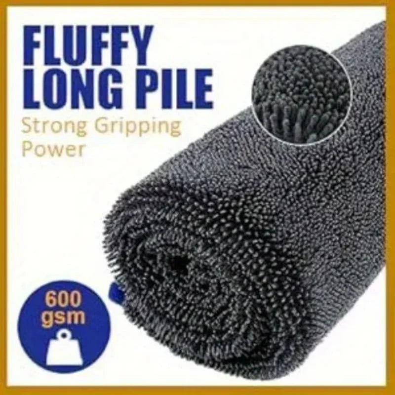 1pc Extra Large Car Drying Towel - Ultra-Absorbent Soft Lint & Streak-Free