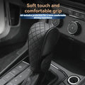1pc Car Gear Shift Knob Cover PU Leather Non-Slip Auto Parts Protective