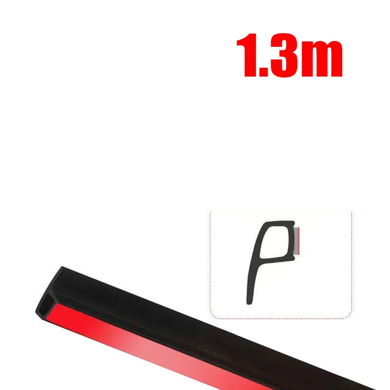 Anti-falling Leaves Car Trunk Sealing Strip Trunk Lid Gap Seal Rubber Strip