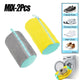 2PCS-grey- yellow