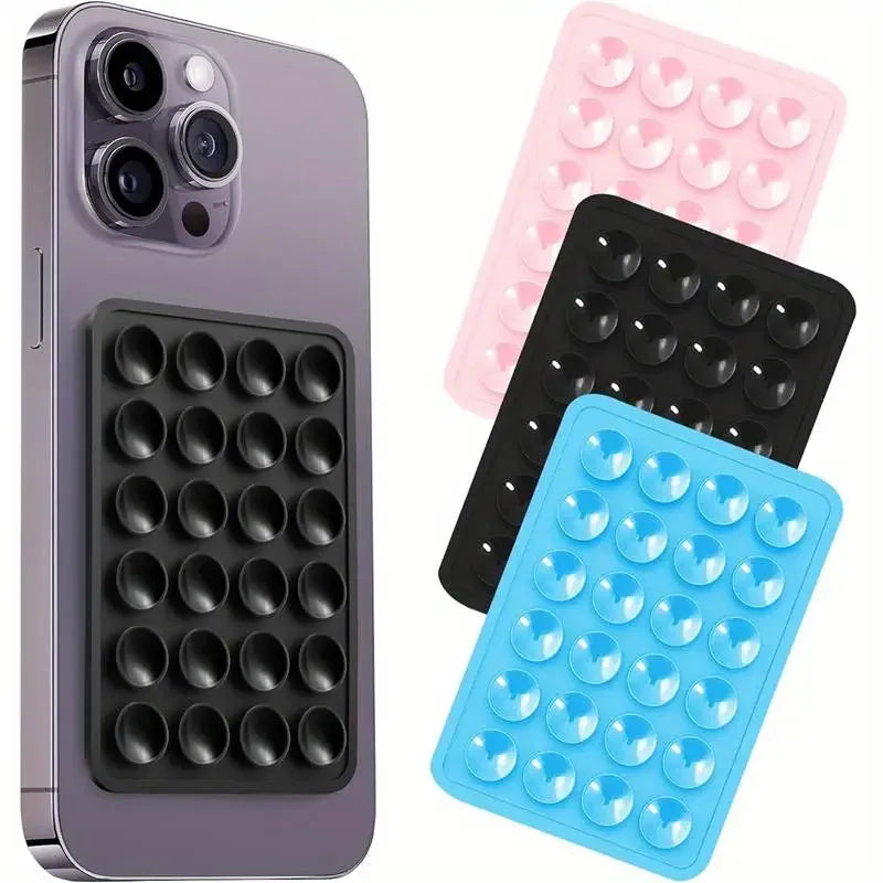 Silicone Suction Phone Holder Mat Multifunctional Cup Wall Stand Square