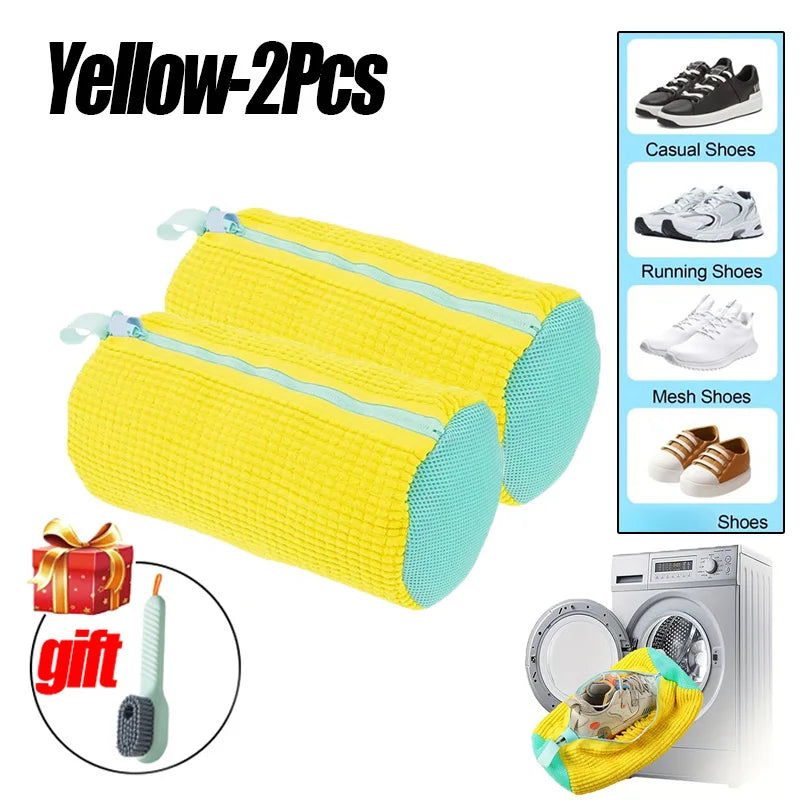 Laundry Bags Shoe Washing Machine Bag-with Zipper Laundry Bag with Rich