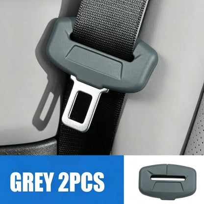 Car Seat Belt Buckle Protector Cover 2Pcs Soft Silicone Anti-Collision Case