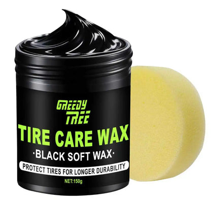Tire Shine Spray and Dressing – High Gloss Black Tire Polish with UV