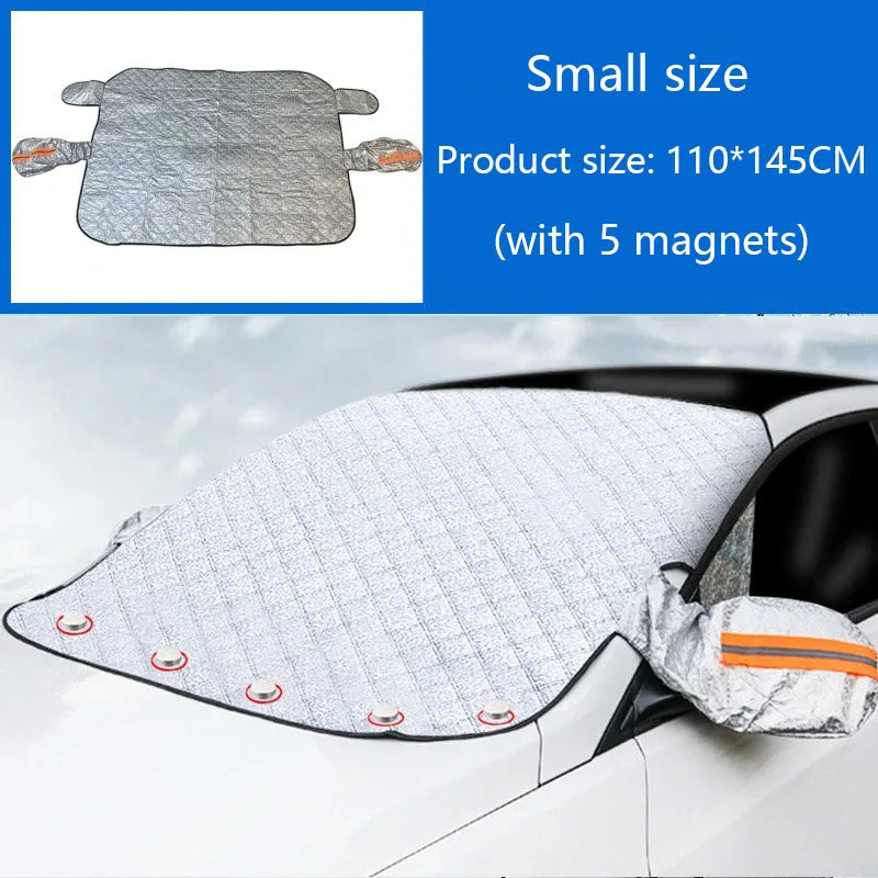 LEIBOO Magnetic Car Snow Shield Frost Prevention Frost Car Cover Car Front
