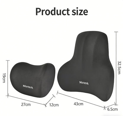 Memory Foam Car Neck Cushion Car Lumbar Support For Car Supplies Neck