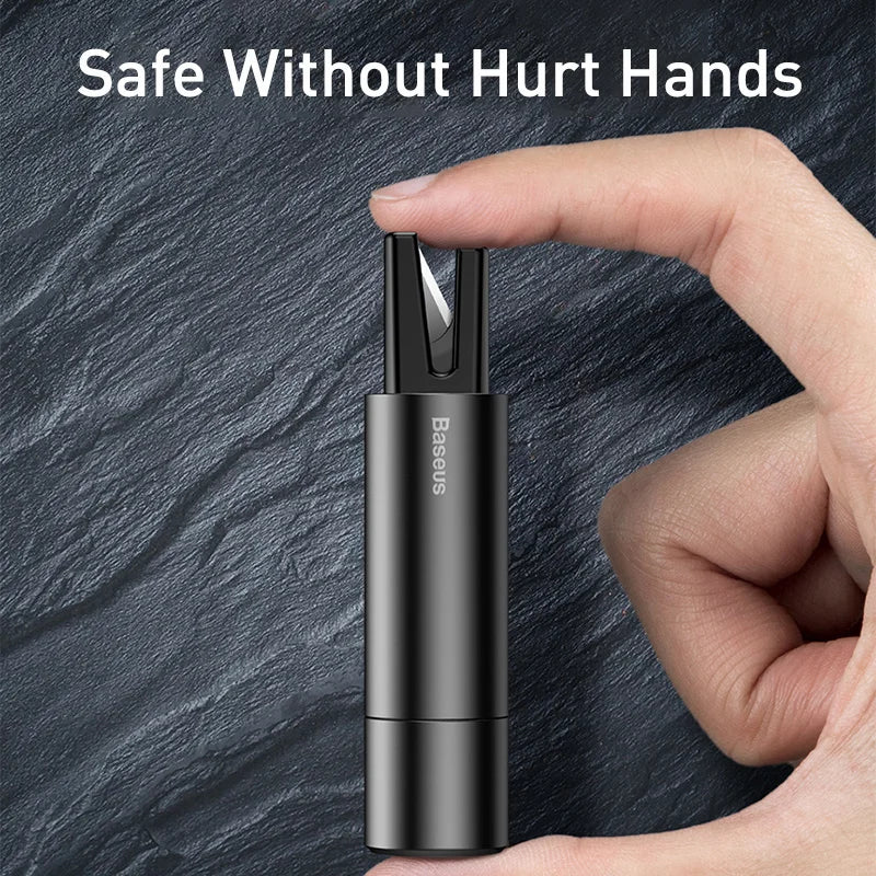 Baseus Car Window Glass Breaker Safety Hammer Seat Belt Cutter Auto